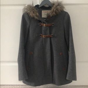 Anthropologie Coat with Hood